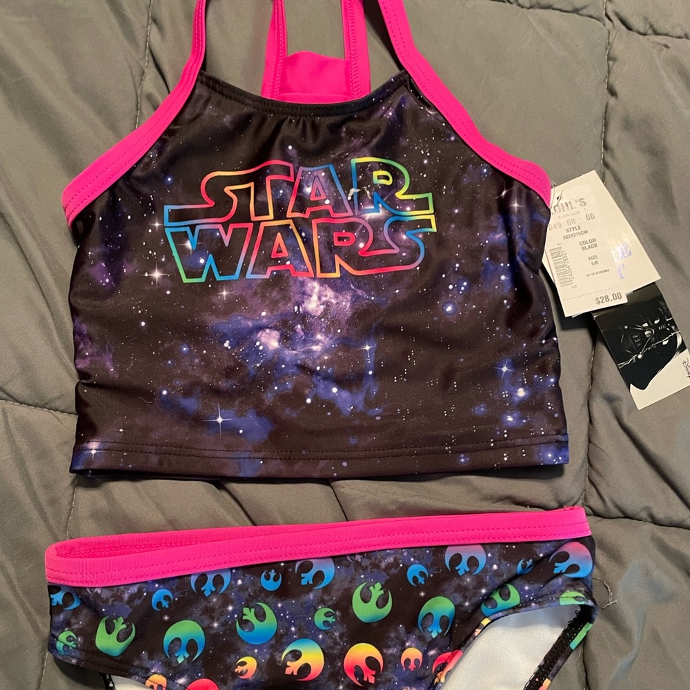 Star Wars Size 5/6 Swim Suit